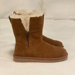 New Koolaburra by Ugg Short Chestnut Boot 9